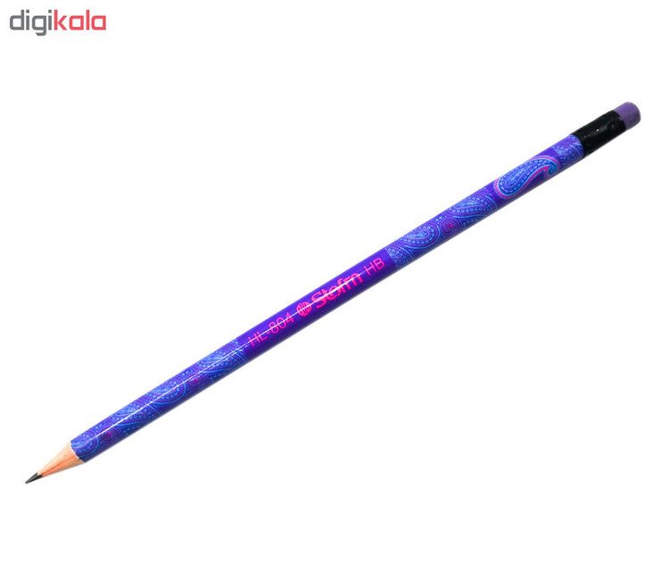 مداد مشکی استورم کد HL-804 بسته 6 عددی