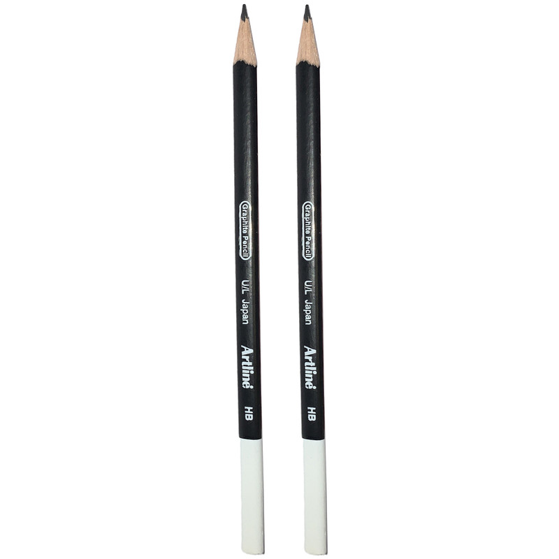 مداد مشکی آرت لاین کد EPH-02 بسته 2 عددی