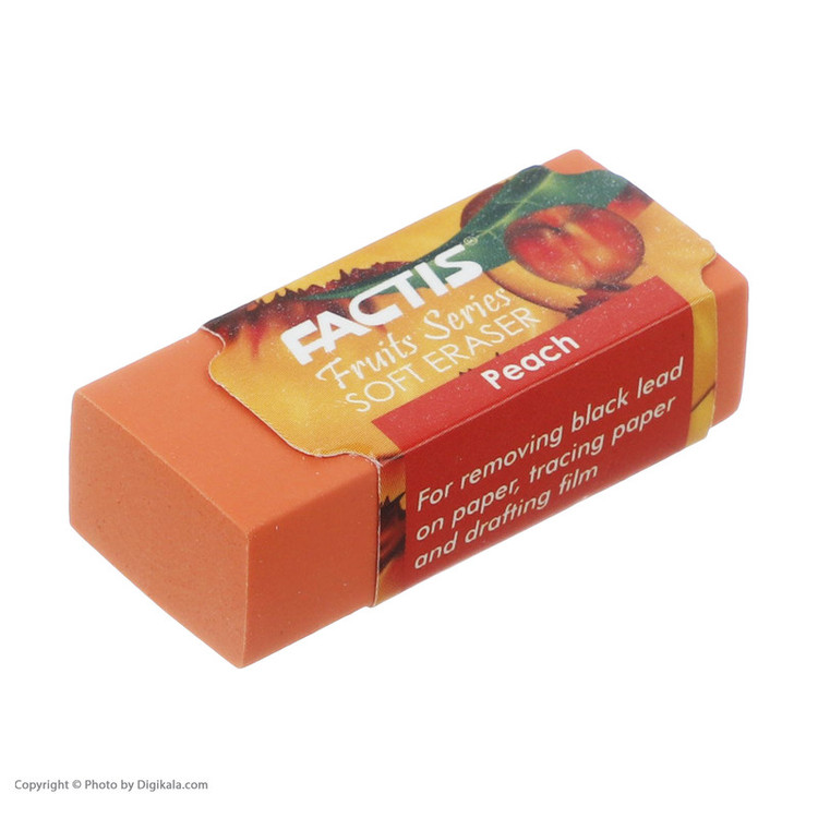 مداد فکتیس مدل Peach بسته 4 عددی به همراه پاک کن