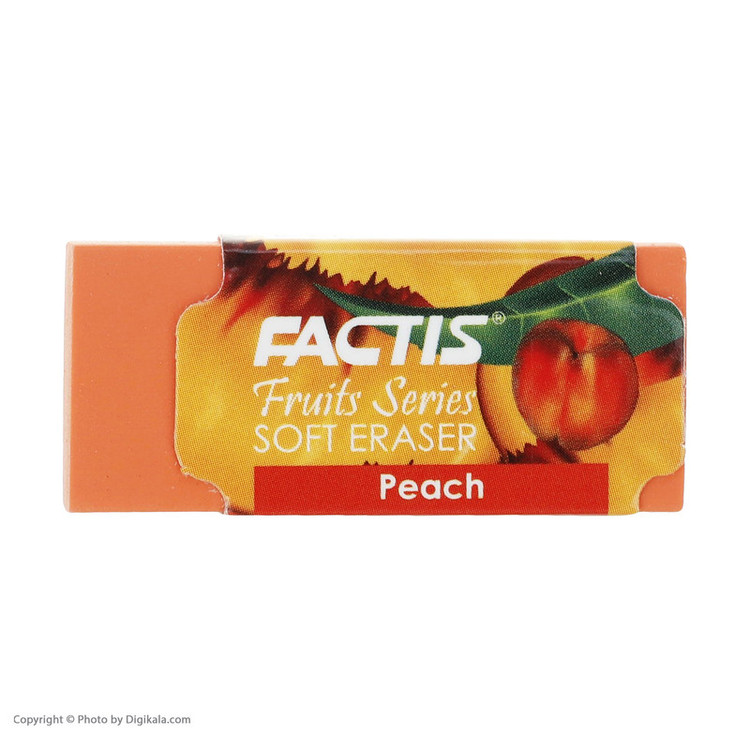 مداد فکتیس مدل Peach بسته 4 عددی به همراه پاک کن