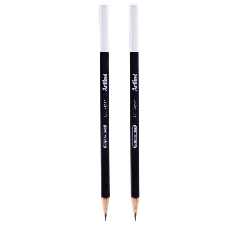 مداد طراحی آرت لاین مدل Graphite-B2 کد 147331 بسته 2 عددی