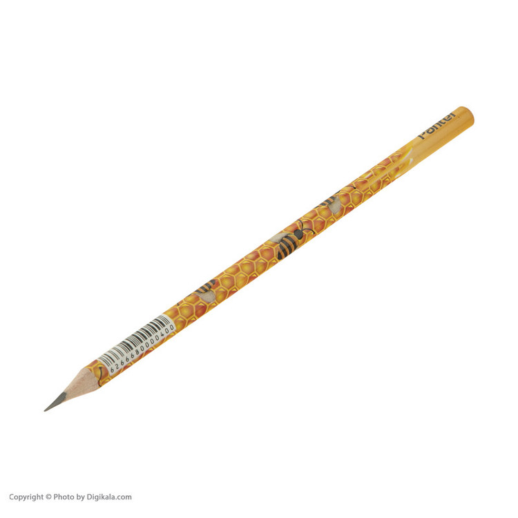 مداد مشکی پنتر مدل Honey Bee کد BP113-4 بسته 12 عددی