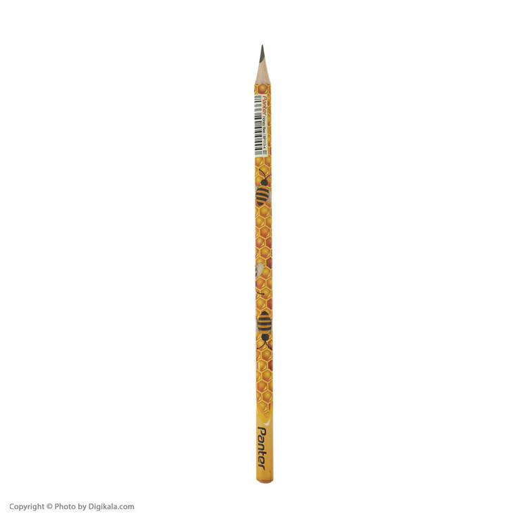 مداد مشکی پنتر مدل Honey Bee کد BP113-4 بسته 12 عددی
