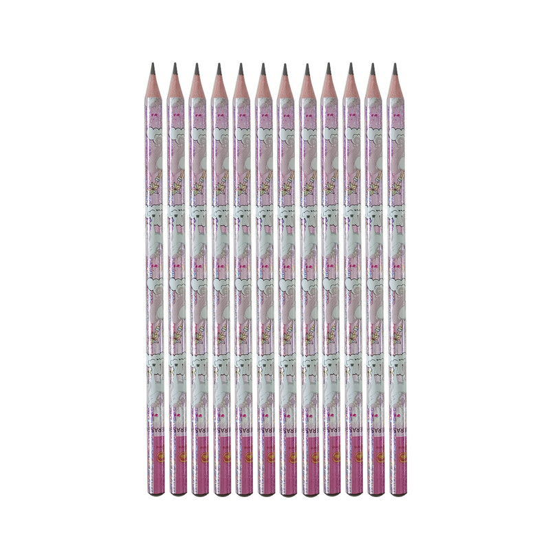 مداد مشکی پرودون مدل یونی کورن کد 04 بسته 12 عددی