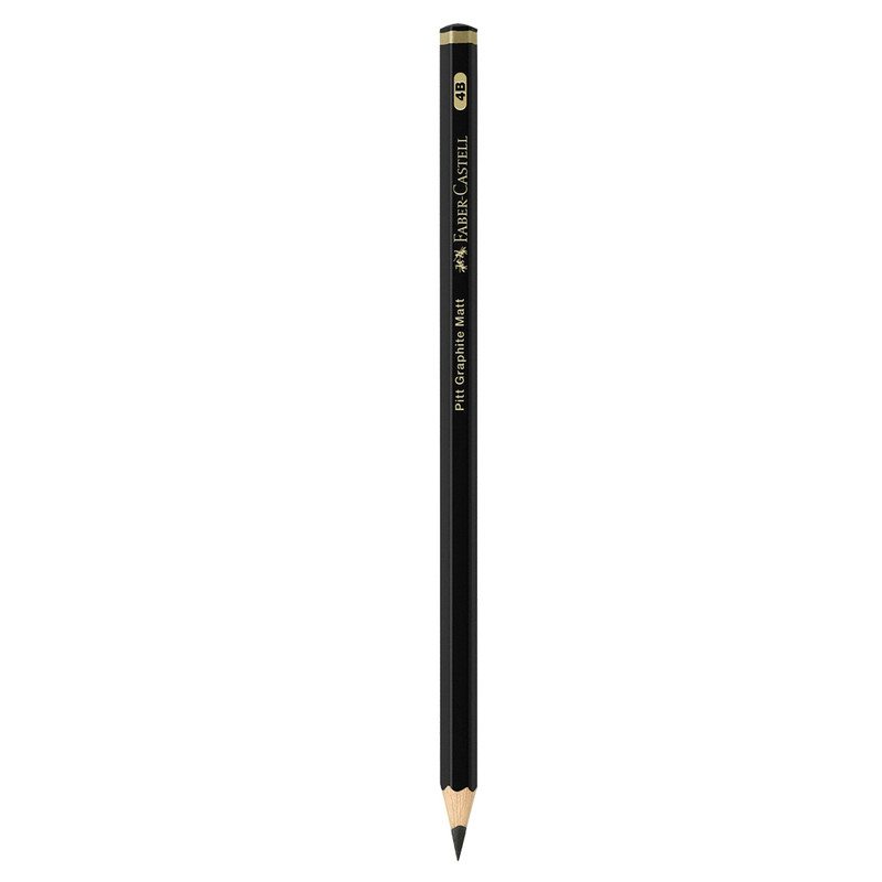 مداد طراحی فابر کاستل مدل pitt graphite-b4 کد 160229