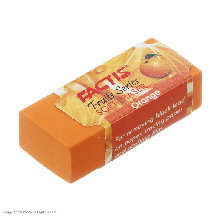 مداد فکتیس مدل Orange بسته 4 عددی به همراه پاک کن