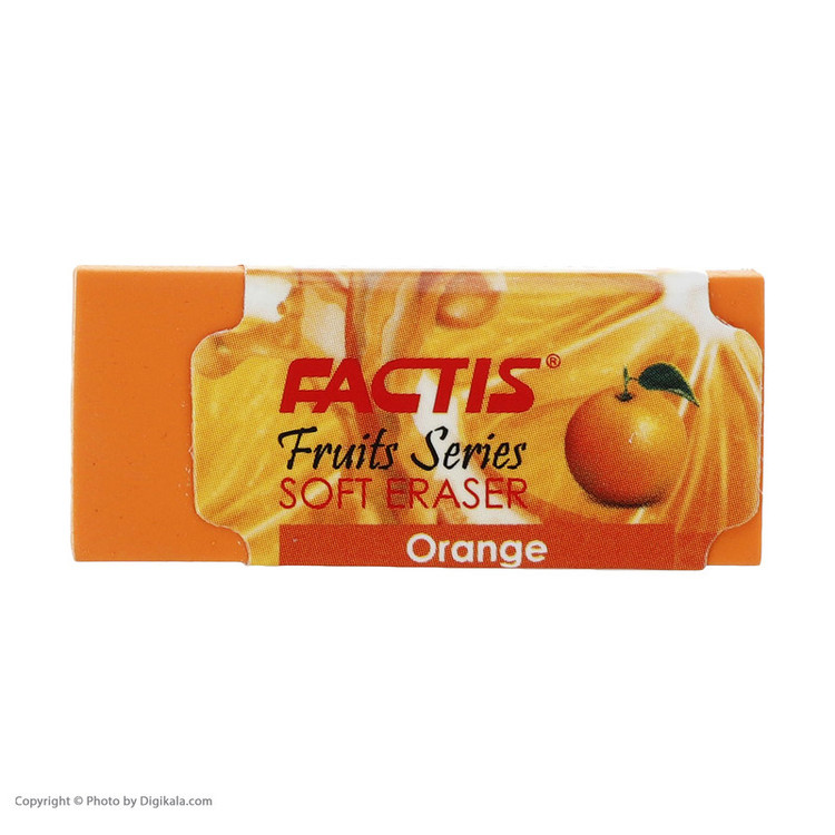 مداد فکتیس مدل Orange بسته 4 عددی به همراه پاک کن