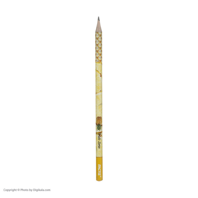 مداد فکتیس مدل Pineapple به همراه پاک کن بسته 4 عددی