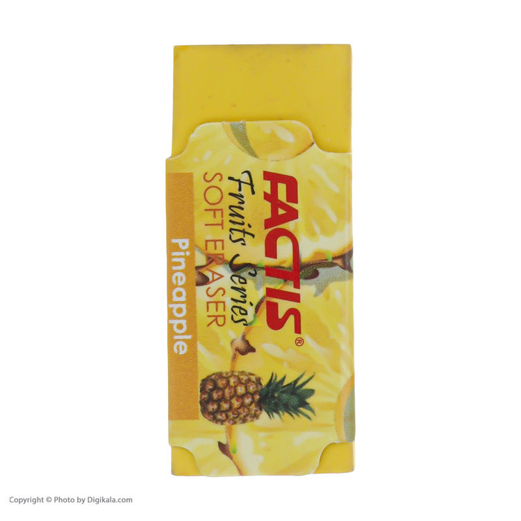 مداد فکتیس مدل Pineapple به همراه پاک کن بسته 4 عددی
