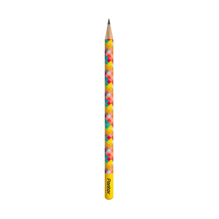 مداد مشکی پنتر سری Art مدل Square کد BP114-5 بسته 12 عددی