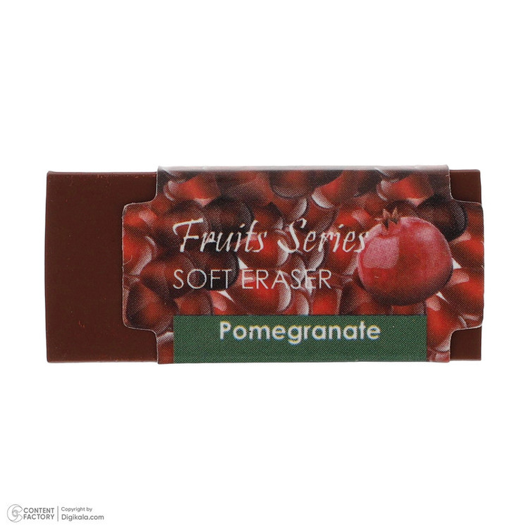 مداد فکتیس مدل pomegranate به همراه پاک کن بسته 4 عددی