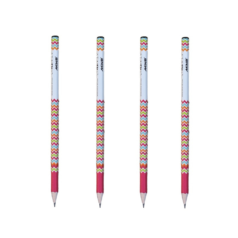 مداد مشکی ماین مدل نوادا کد N-5965-5 بسته 4 عددی