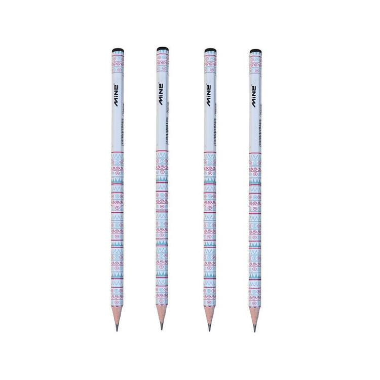 مداد مشکی ماین مدل نوادا کد N-5965-4 بسته 4 عددی