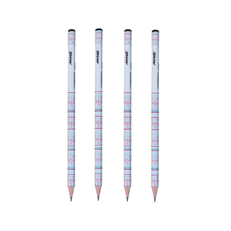 مداد مشکی ماین مدل نوادا کد N-5965-4 بسته 4 عددی