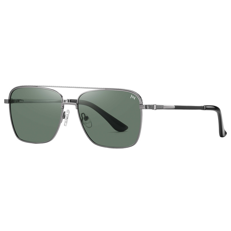 عینک آفتابی مستطیلی مردانه آلبرت وگ مدل JS-8541-C07-P149 Polarized Avantgarde Visionary