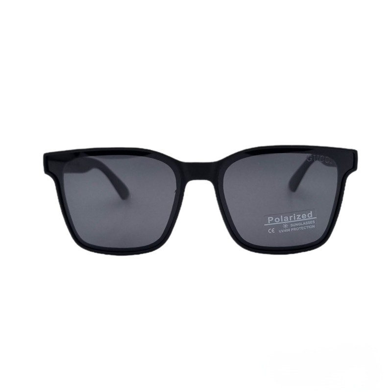 عینک آفتابی زنانه و مردانه مربعی پلاریزه UV 400 مدل PM 21118