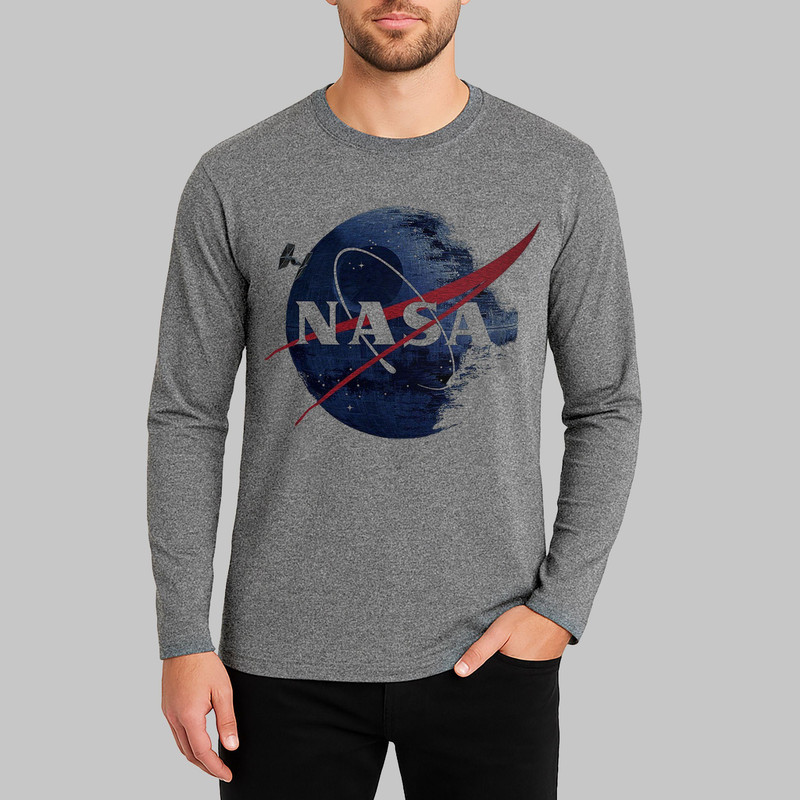 تیشرت آستین بلند مردانه مدل NASA W58