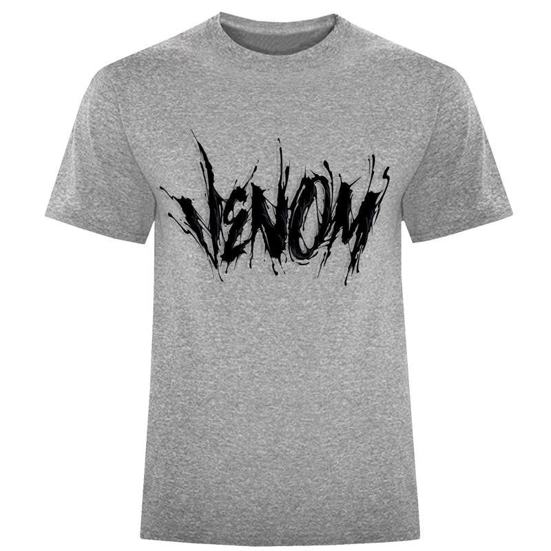 تیشرت آستین کوتاه مردانه طرح venom کد F461