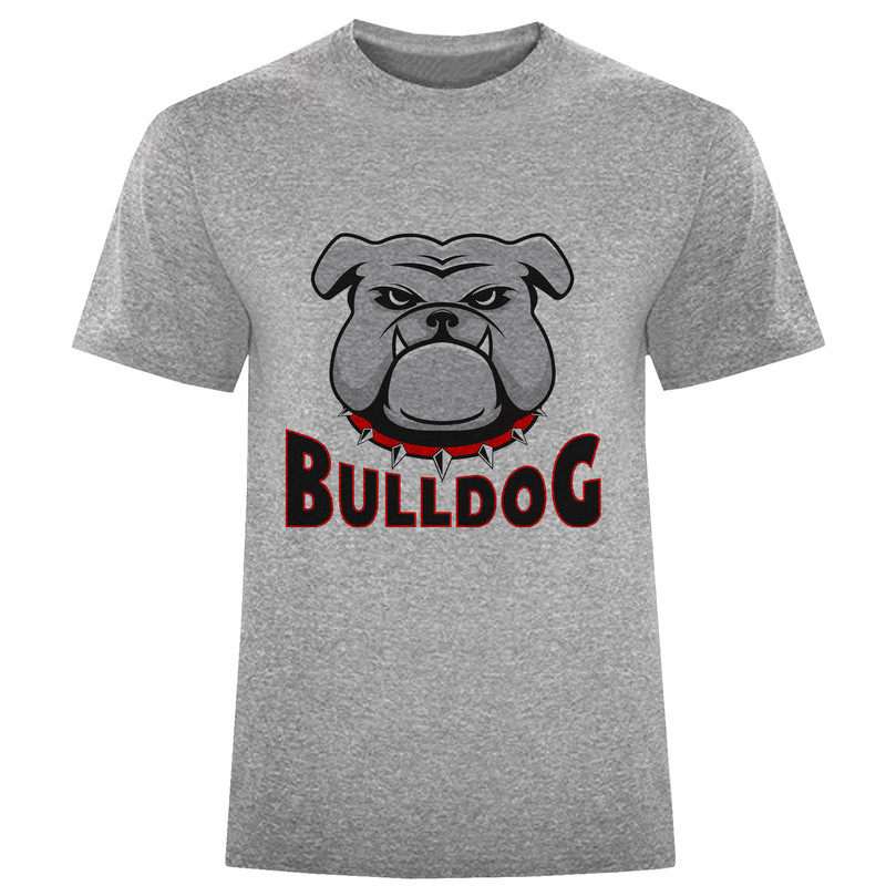 تیشرت آستین کوتاه مردانه طرح BULL DOG کد F329
