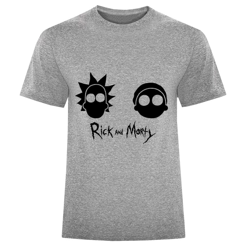تیشرت آستین کوتاه مردانه طرح rick and morty کد F06