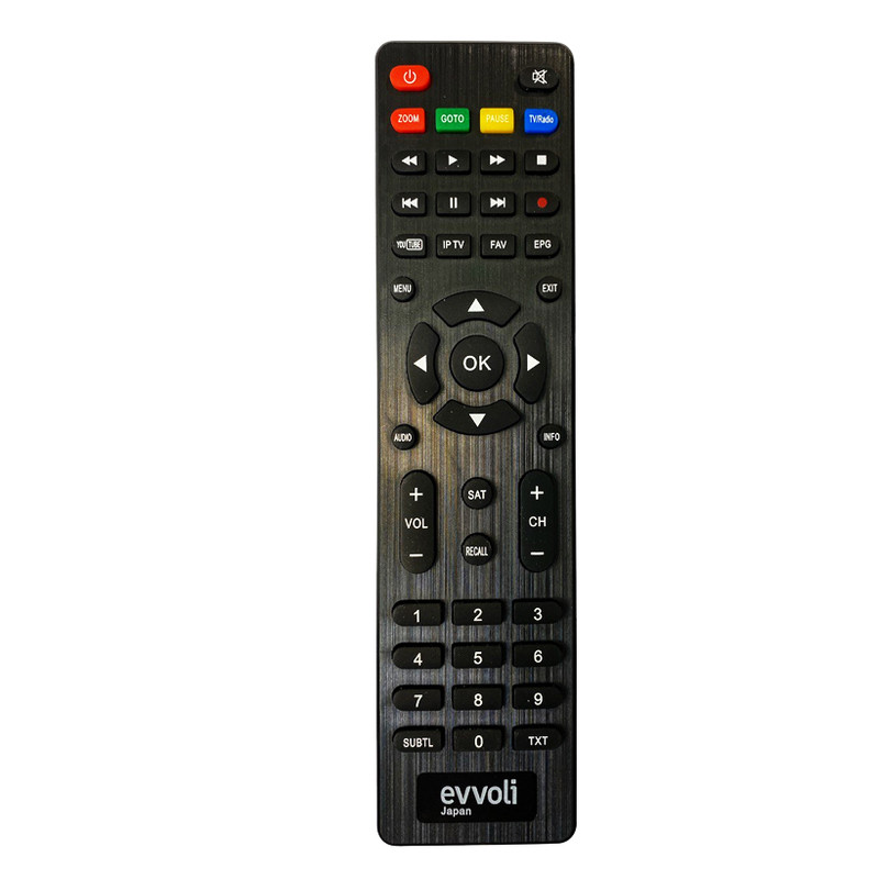 ریموت کنترل تلویزیون ایوولی مدل 4k
