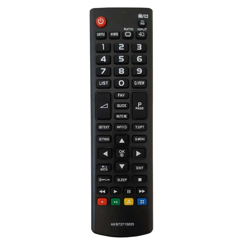 ریموت کنترل تلویزیون مدل 605