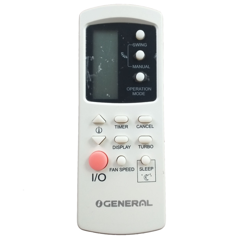 ریموت کنترل اجنرال مدل 002A مناسب برای کولر گازی OGENERAL