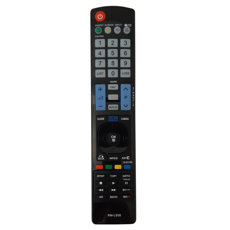 ریموت کنترل  مدل  Rm-L930 به همراه باتری نیم قلمی