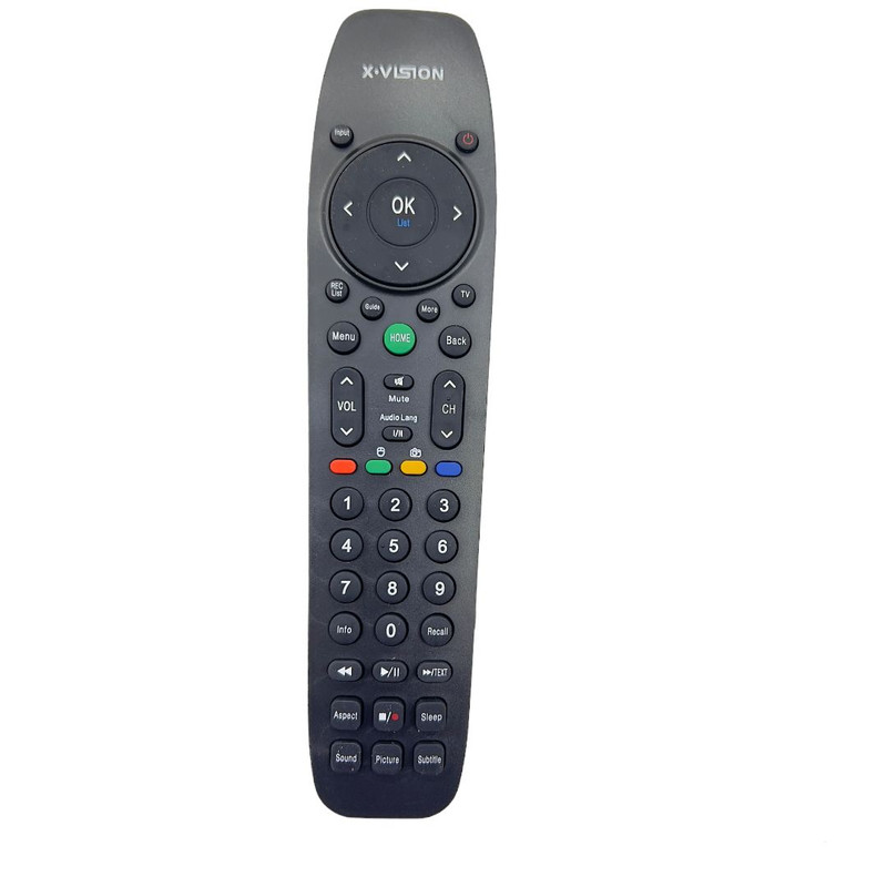 ریموت کنترل تلویزیون ایکس ویژن مدل ZSA_9834