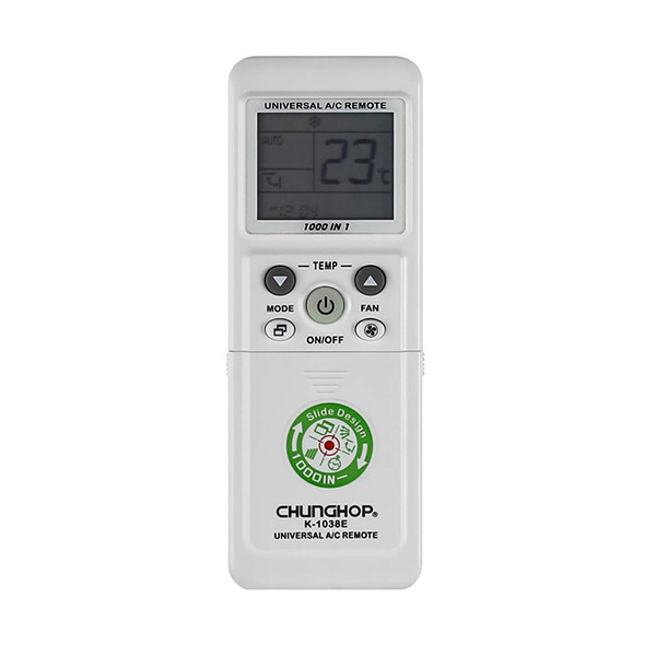 ریموت کنترل کولر گازی چونگوپ مدل K-1038E