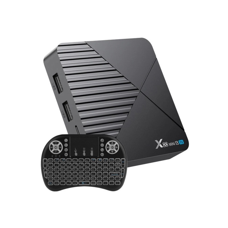 اندروید باکس مدل X8mini31 32/4GB به همراه کیبورد بیسیم