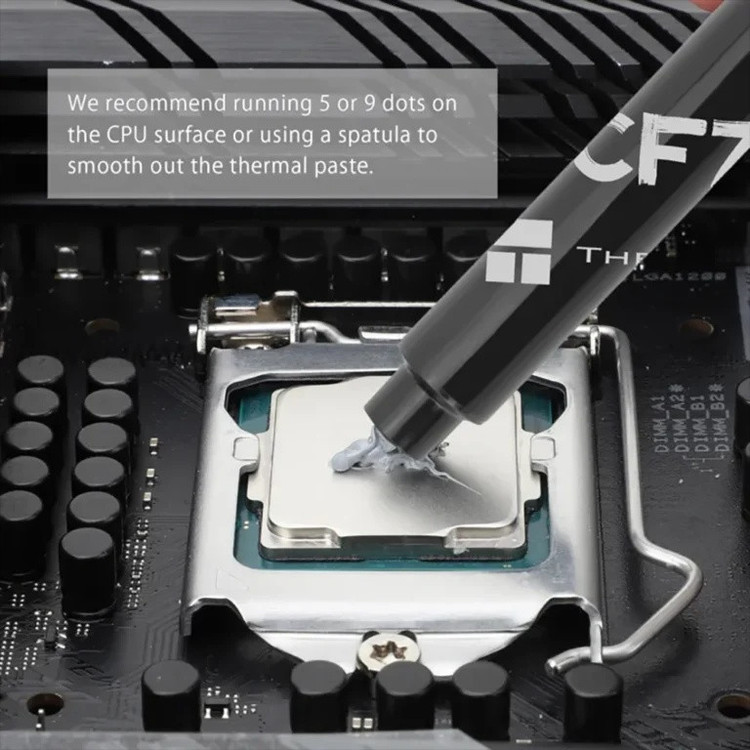 خمیر سیلیکون ترمالرایت مدل CF7 4.5g