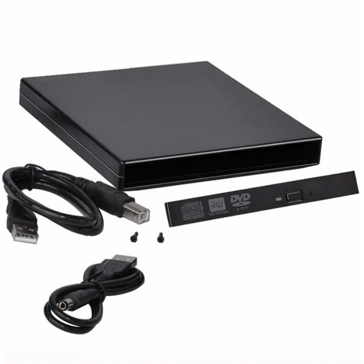 باکس تبدیل DVD رایتر اینترنال SATA به اکسترنال USB2.0 مدل 12.7MM