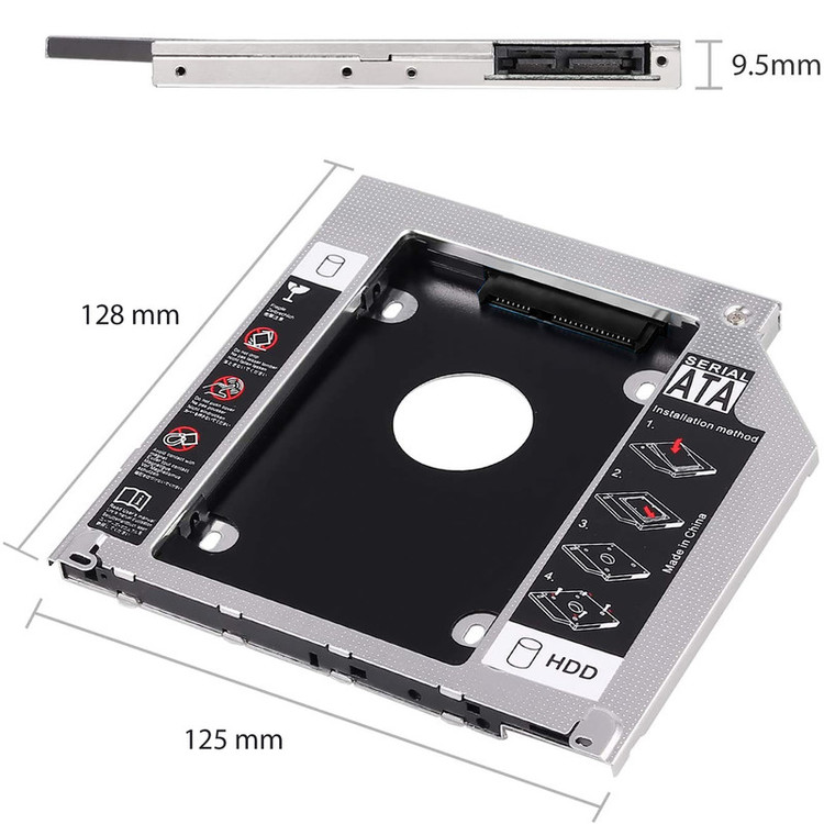 براکت هارد اینترنال مدل SLIM 9.5MM