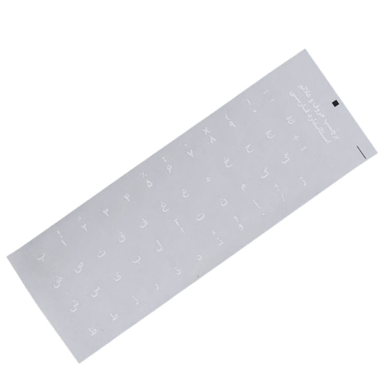 برچسب حروف کیبورد مدل transparent078