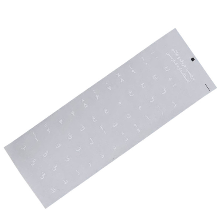 برچسب حروف کیبورد مدل transparent078