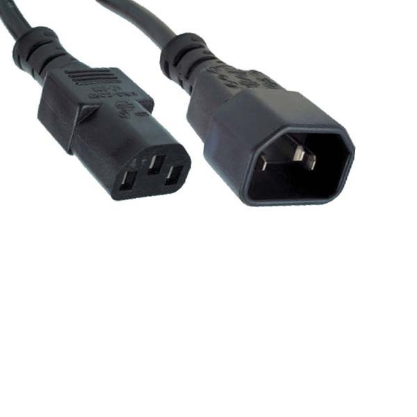 کابل برق بک تو بک بافو مدل 3x1.5 mm-C14-C13 به طول 2 متر