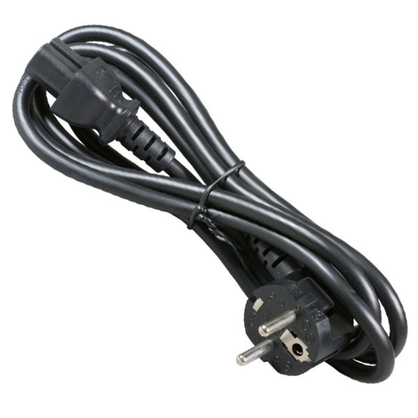 کابل برق 3 پین منبع تغذیه بافو مدل EU-C15 3Cx1.5MM طول 0.75 متر