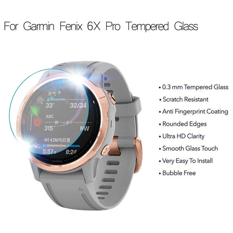 محافظ صفحه نمایش مدل xfx6 مناسب برای ساعت هوشمند گارمین Fenix 6x / 6x pro