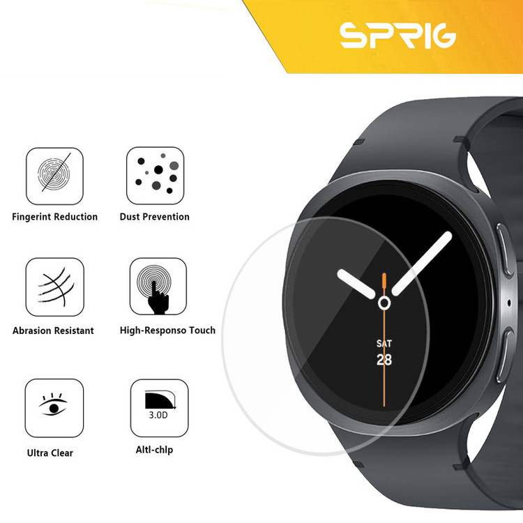 محافظ صفحه نمایش اسپریگ مدل SH-SPG مناسب برای ساعت هوشمند سامسونگ Galaxy Watch 8 40mm