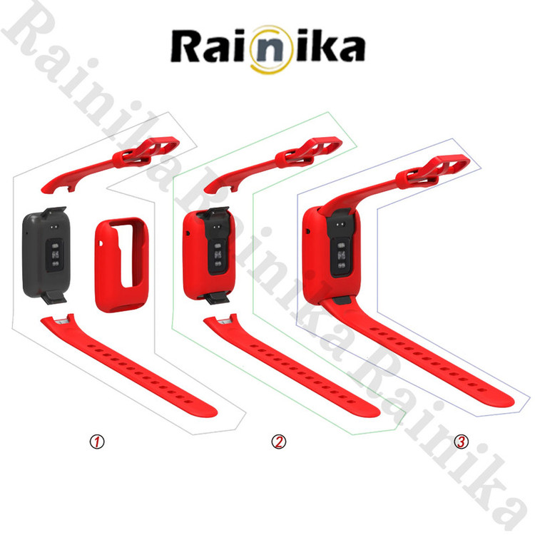 کاور رینیکا مدل 7Pro SiLicone مناسب برای ساعت هوشمند شیائومی Mi Band 7 Pro