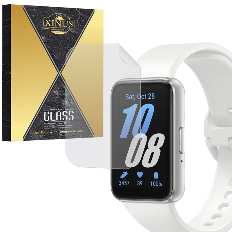 محافظ صفحه نمایش ژینوس مدل NNOX مناسب برای ساعت هوشمند سامسونگ Galaxy Watch Fit 3