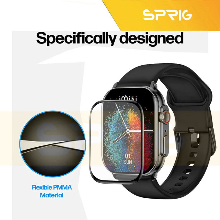 محافظ صفحه نمایش نانو اسپریگ مدل Pmma-SPG مناسب برای ساعت هوشمند ایمیکی SF1 / SF1E