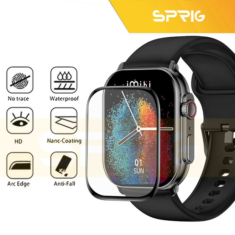 محافظ صفحه نمایش نانو اسپریگ مدل Pmma-SPG مناسب برای ساعت هوشمند ایمیکی SF1 / SF1E