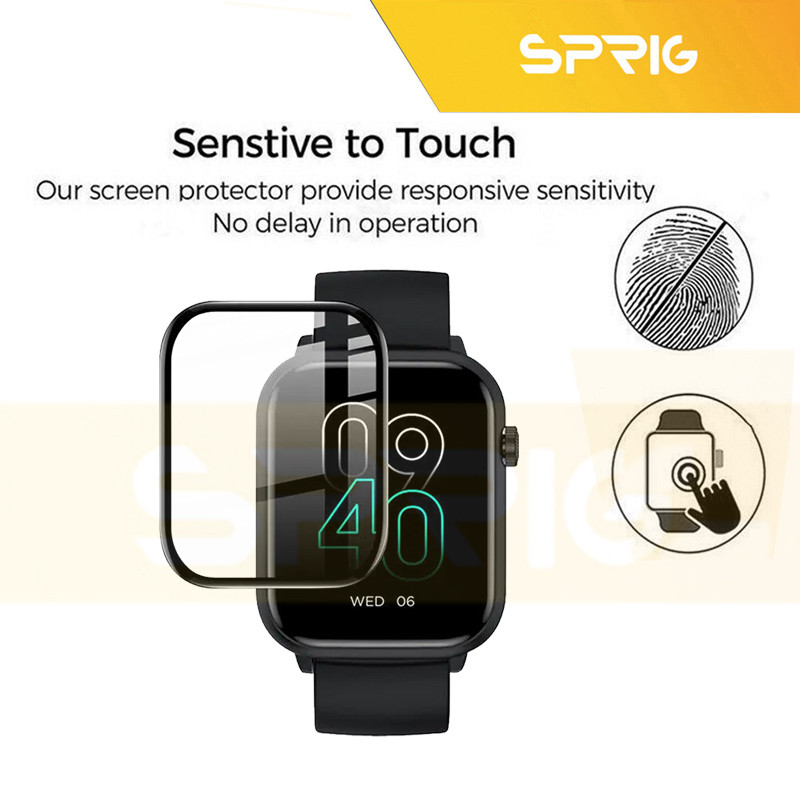 محافظ صفحه نمایش نانو اسپریگ مدل Pmma-SPG مناسب برای ساعت هوشمند ایمیکی SF1 / SF1E