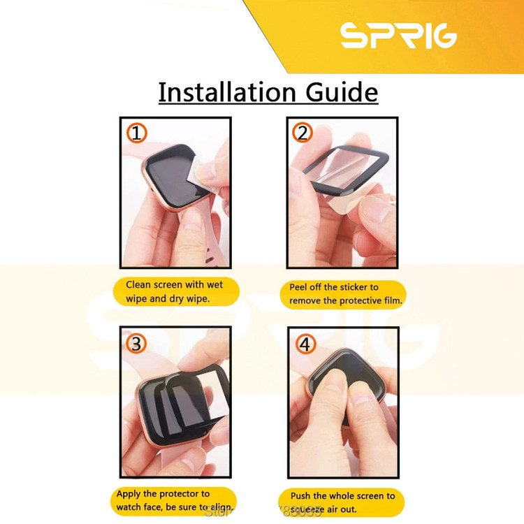 محافظ صفحه نمایش نانو اسپریگ مدل Pmma-SPG مناسب برای ساعت هوشمند ایمیکی SF1 / SF1E