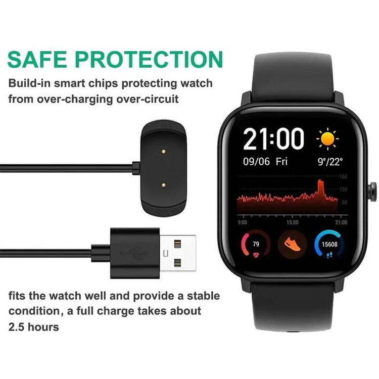 کابل شارژ مدل AM-TR مناسب برای ساعت هوشمند امیزفیت T-Rex