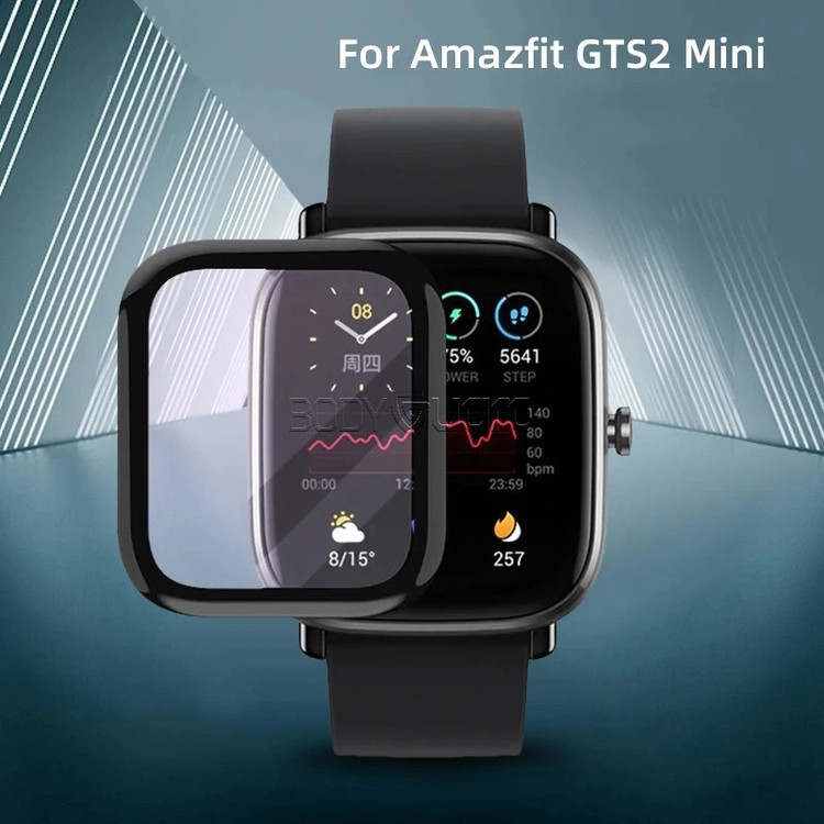 محافظ صفحه نمایش بادیگارد مدل Pmma 2 مناسب برای ساعت هوشمند امیزفیت Amazfit GTS 2 Mini