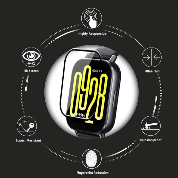 محافظ صفحه نمایش مسیر مدل PMMA مناسب برای ساعت هوشمند شیائومی Redmi Watch 5 Active