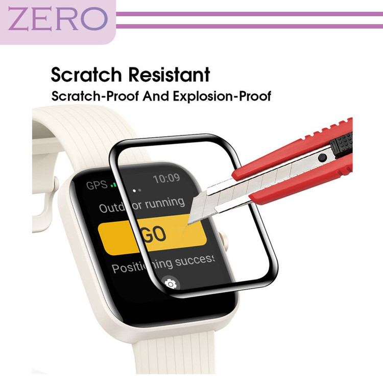 محافظ صفحه نمایش نانو زیرو مدل Pmma-ZR مناسب برای ساعت هوشمند شیائومی Redmi Watch 3 / Watch 3 Active بسته سه عددی